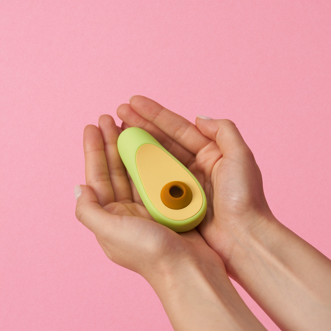 Avo cupped in hands