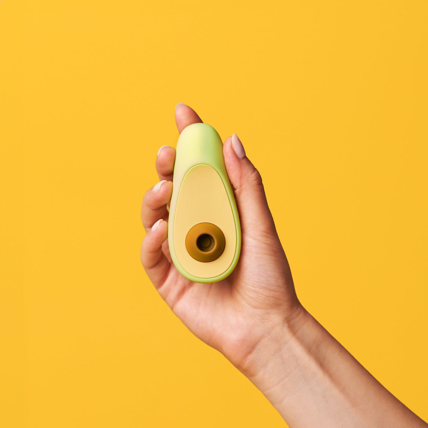 Avo held in hand